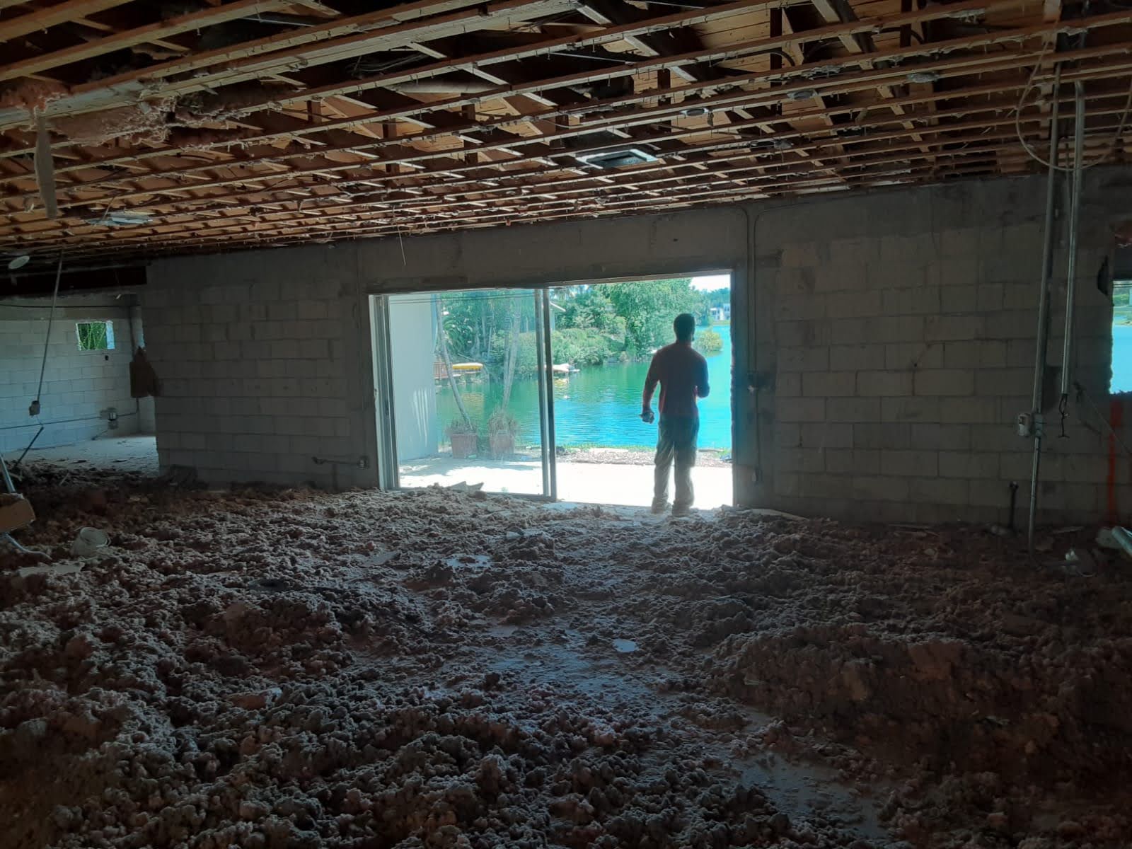 Interior Demolition by Dynamic Removal Services in South Florida