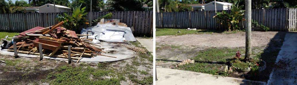 Junk removal by Dynamic Removal Services in South Florida