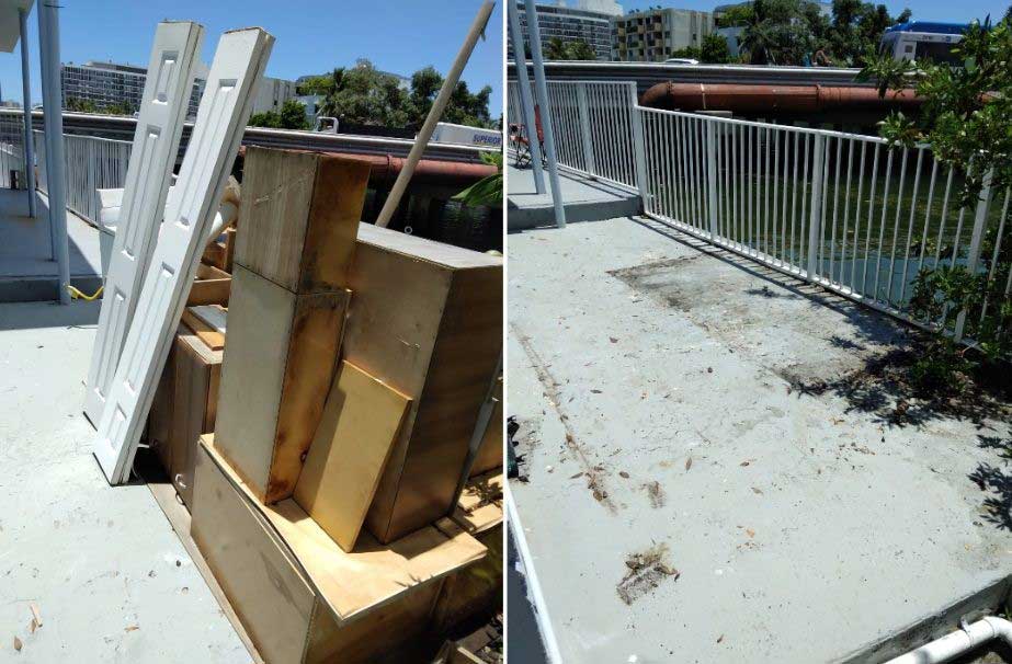 Junk removal by Dynamic Removal Services in South Florida